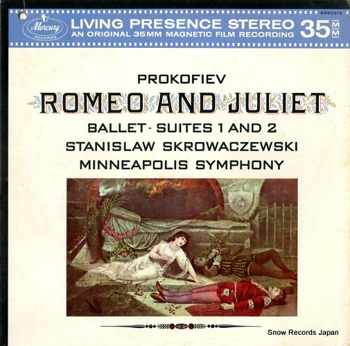 SKROWACZEWSKI, STANISLAW prokofiev; romeo and juliet ballet suites 1 and 2 SR90315