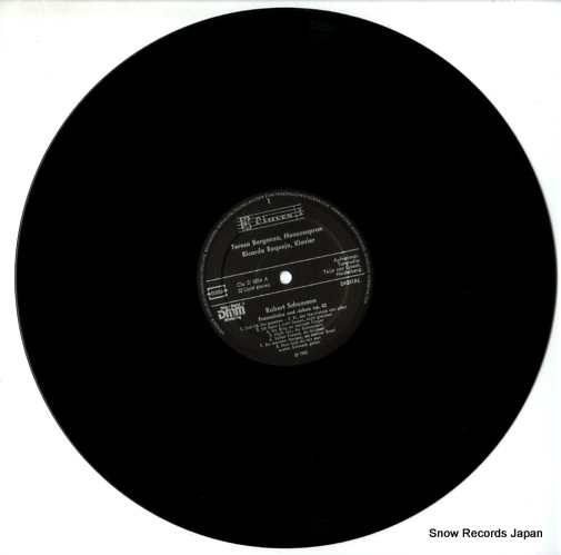 BERGANZA, TERESA modest mussorgsky die kinderstube D8204