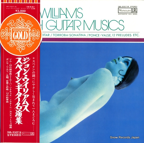 WILLIAMS, JOHN spanish guitar musics IWA-93071B