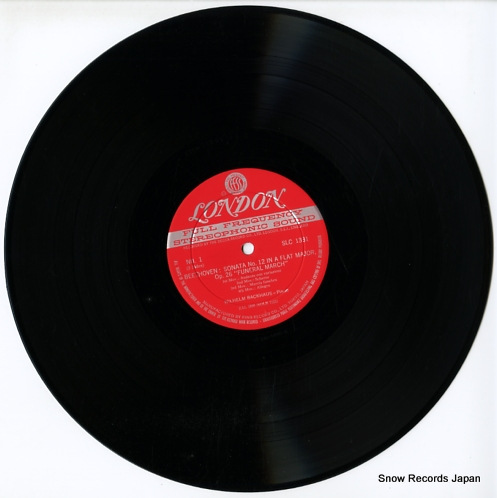 BACKHAUS, WILHELM beethoven; sonata no.12/no.18 SLC1331