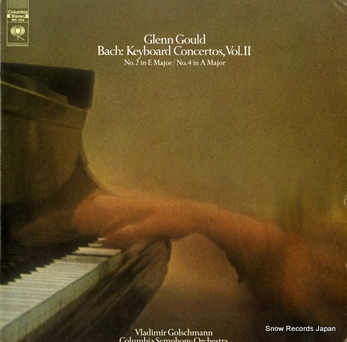 GOULD, GLENN bach; keybord concertos vol.2 MS7294