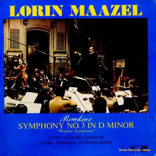 MAAZEL, LORIN bruckner; symphony no.3 in d minor 