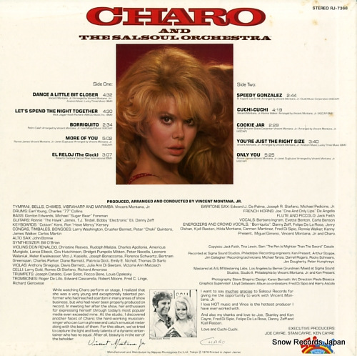 CHARO, AND THE SALSOUL ORCHESTRA cuchi-cuchi RJ-7368