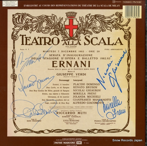MUTI, RICCARDO verdi; ernani 1435843