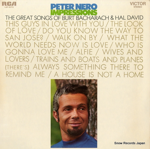 NERO, PETER impressions LSP-4072