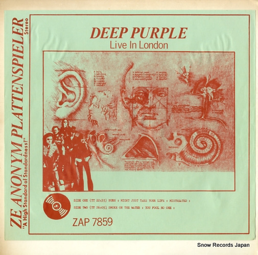 DEEP PURPLE live in london ZAP7859