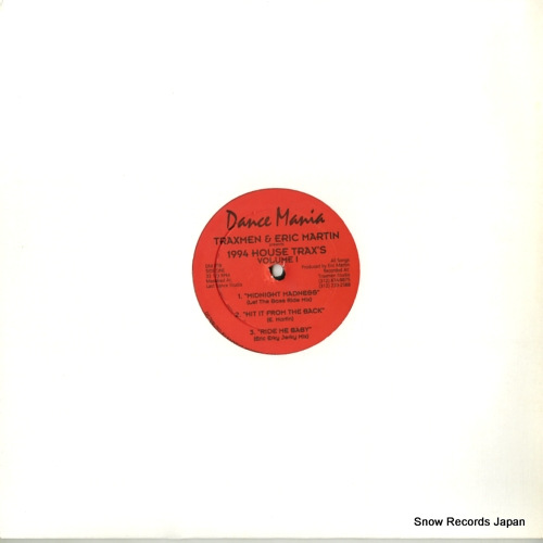 TRAXMEN AND ERIC MARTIN 1994 house trax's volume 1 DM059