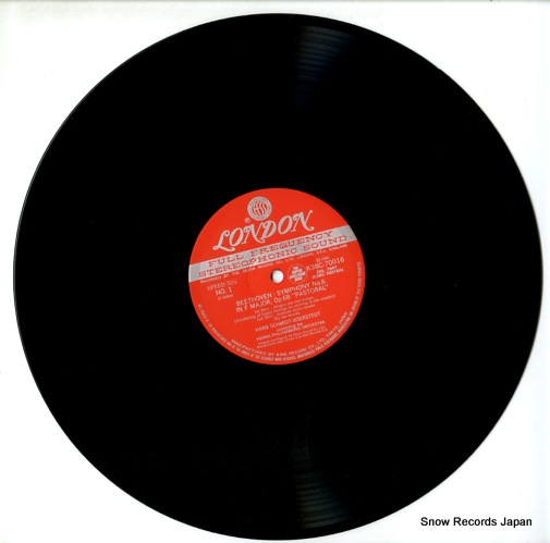 SCHMIDT-ISSERSTEDT, HANS beethoven; symphony no.6 in f major op.68 K38C-70016