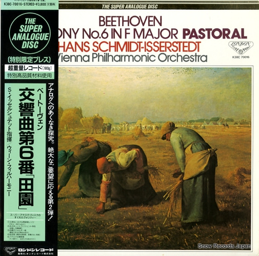 SCHMIDT-ISSERSTEDT, HANS beethoven; symphony no.6 in f major op.68 K38C-70016