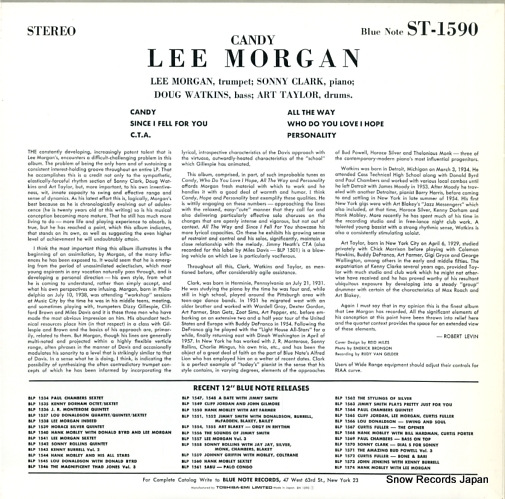 MORGAN, LEE candy NR-8845 / BLP-1590