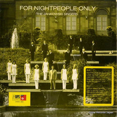 JANKOWSKI SINGERS, THE for nightpeople only BASF20824