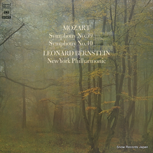 BERNSTEIN, LEONARD mozart; symphony no.39 SOCL223