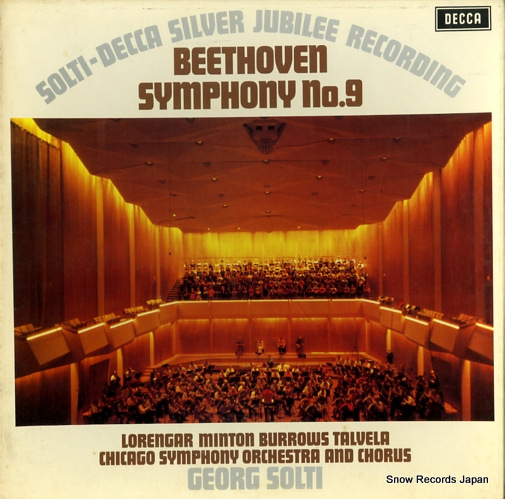 SOLTI, GEORG beethoven; symphony no.9 6BB121
