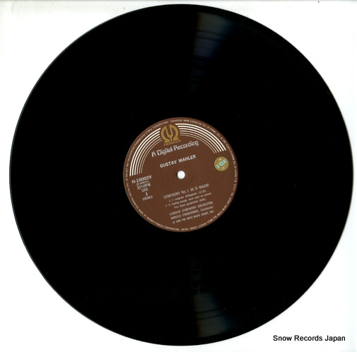 FARBERMAN, HAROLD mahler; symphony no.1 in d major H-10002V
