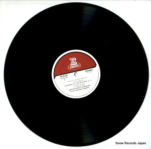 LINDENBERG, EDOUARD brahms; symphonie no.2 en re majeur op.73 RE-1014-RE