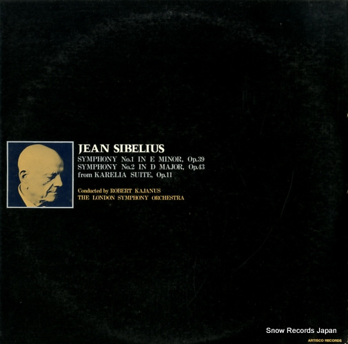 KAJANUS, ROBERT sibelius; symphony no.1/no.2 YD-3002