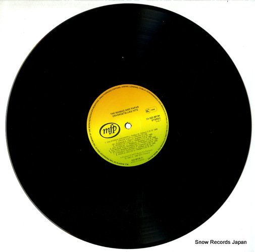 MAMAS AND THE PAPAS, THE onvergetelijke hits 1A022-58134