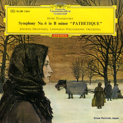 MRAWINSKIJ, JEWGENIJ tchaikovsky; symphony no.6 b minor pathetique SLGM-1064