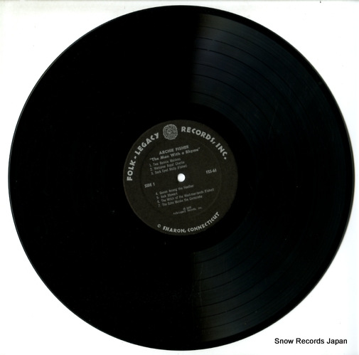 FISHER, ARCHIE the man with a rhyme FSS-61