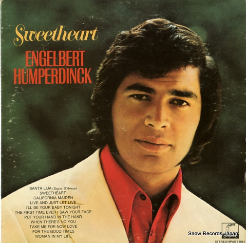 HUMPERDINCK, ENGELBERT sweetheart XPAS71043