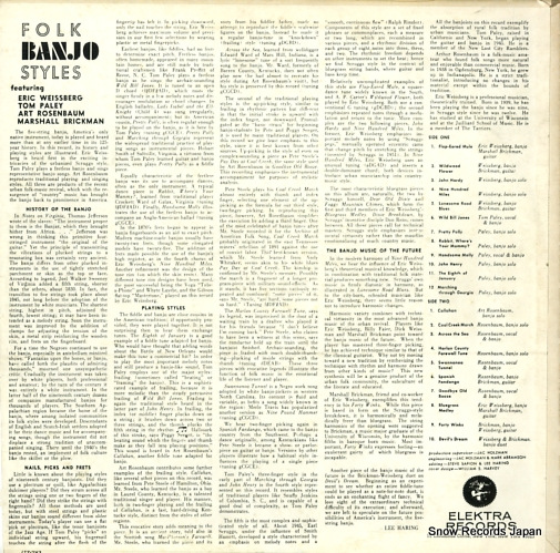 V/A folk banjo styles EKL-7217