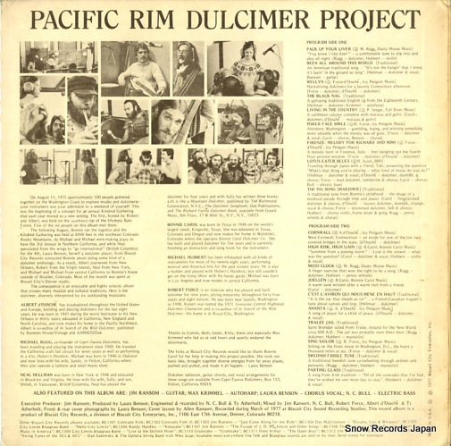 V/A pacific rim dulcimer project BC1314