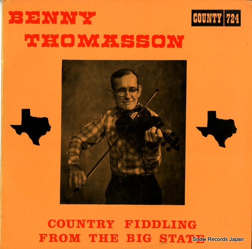THOMASSON, BENNY country fiddling from the big state COUNTY724