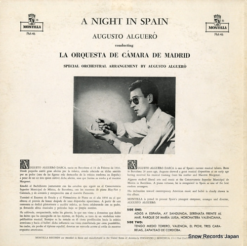 ʡޥꥢѡ a night in spain FM-46