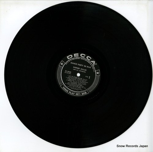 MULLER, WERNER dance party in hi-fi DL-8688
