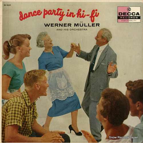 MULLER, WERNER dance party in hi-fi DL-8688