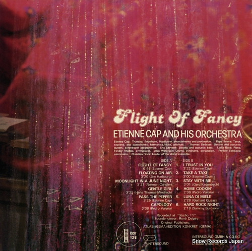 ETIENNE CAP AND HIS ORCHESTRA flight of fancy ISST136