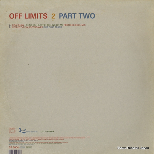 V/A off limits 2 part two SR5004