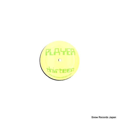 ץ쥤䡼 player thirteen PLAY013