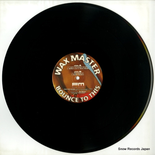 MASTER, WAX bounce to this FMR002
