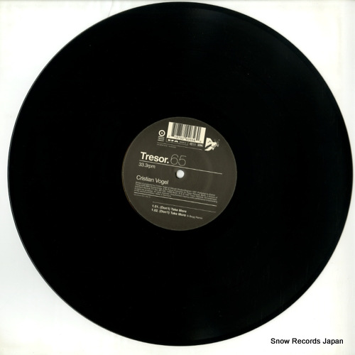 VOGEL, CRISTIAN (don't) take more TRESOR65