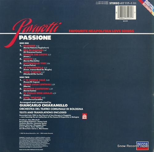 PAVAROTTI, LUCIANO passione 417117-1