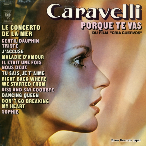 CARAVELLI porque te vas CBS81729