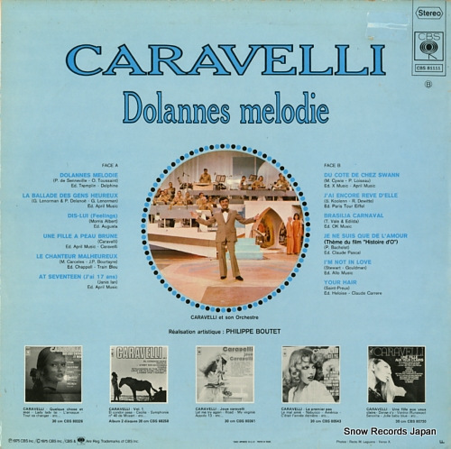 ٥ dolannes melodie CBS81111