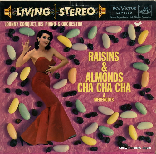 JOHNNY CONQUET raisins & almonds cha cha cha & merengues LSP-1789
