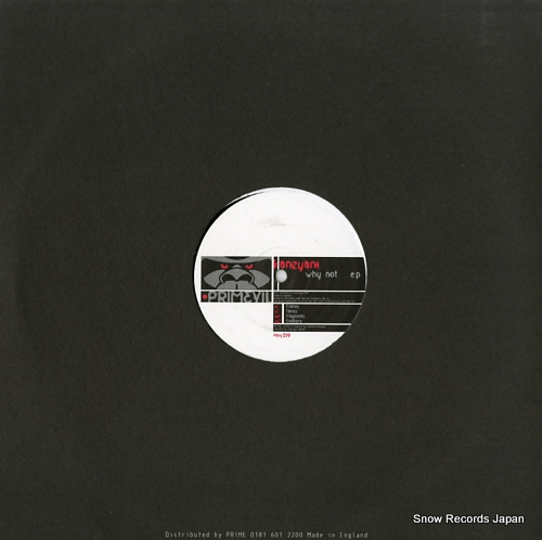 KANZYANI why not...e.p. PRVL019