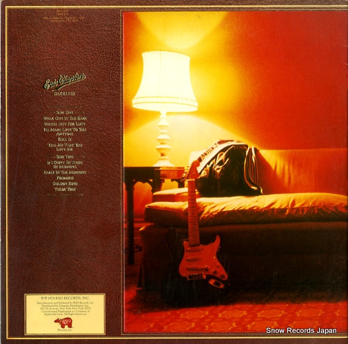 CLAPTON, ERIC backless RS-1-3039