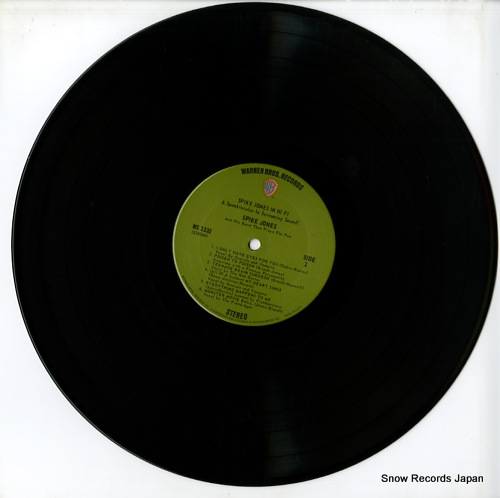 JONES, SPIKE spike jones in stereo WS1332