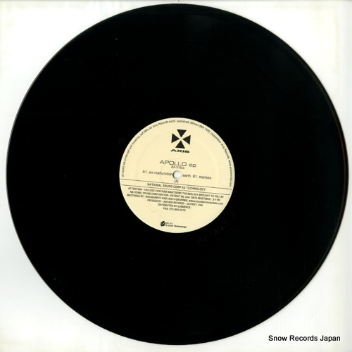 MILLS, JEFF apollo ep AX-019.B