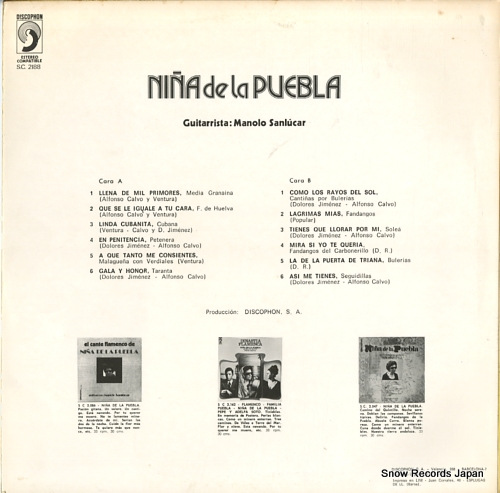 DE LA PUEBLA, NINA nina de la puebla S.C.2188