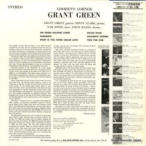 GREEN, GRANT gooden's corner GXF-3058