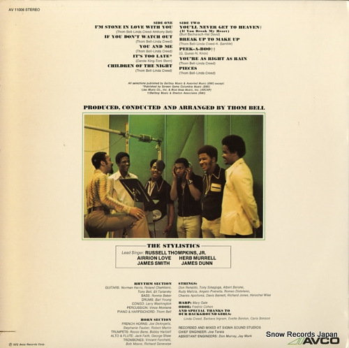 STYLISTICS, THE round 2 AV-11006-598
