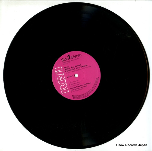 REINER, FRITZ bartok; music for strings, percussion and celesta RGC-7513