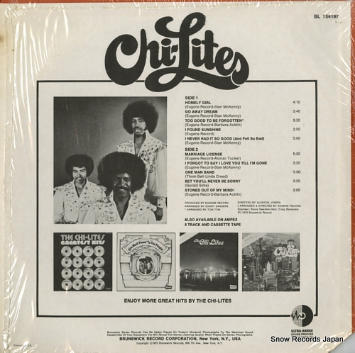 CHI-LITES, THE chi-lites BL754197
