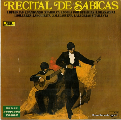 ӥ recital de sabicas ZV-698