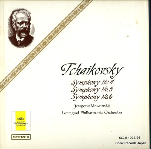 MRAWINSKIJ, JEWGENJI tchaikovsky; symphony no.4, 5, 6 SLGM-1022